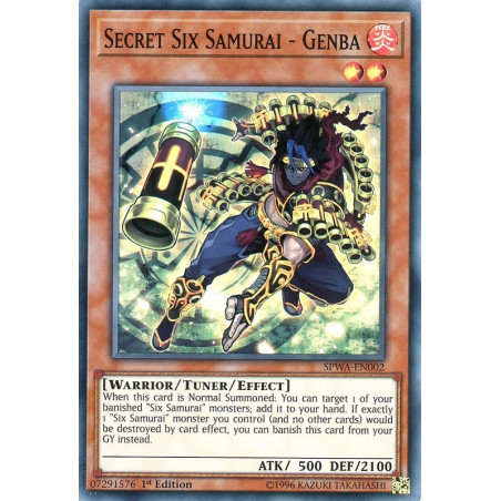 yu-gi-oh-tcg-spwa-en002-sr-secret-six-samurai-genba