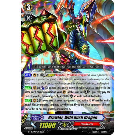 Vanguard_TCG_card_BT16_007EN_RRR_Brawler_Wild_Rush_Dragon_Legion_of_Dragons_Blades