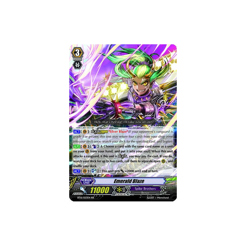 Vanguard_TCG_card_BT16_023EN_R_Emerald_Blaze_Legion_of_Dragons_Blades