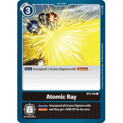 Digimon_TCG_BT2-104_Atomic_Ray_Common_Ultimate_Power_Card_Game