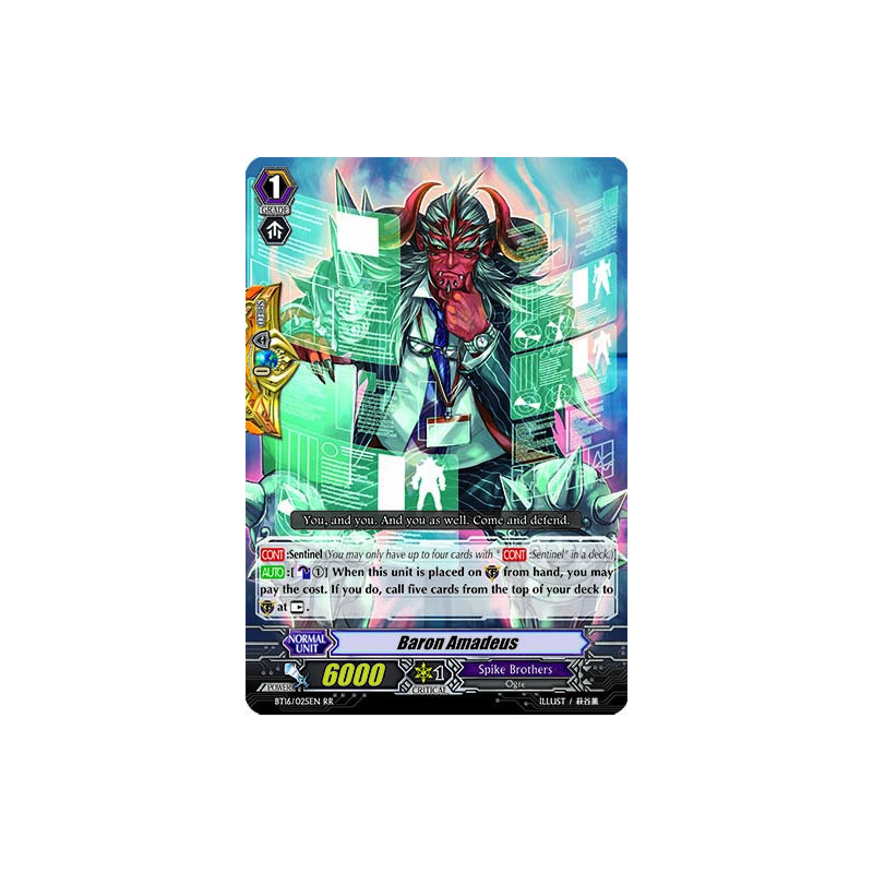 Vanguard_TCG_card_BT16_025EN_R_Baron_Amadeus_Legion_of_Dragons_Blades