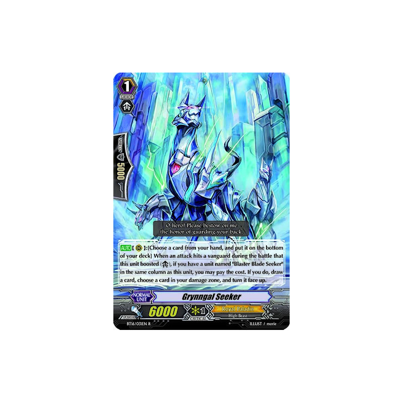 Vanguard_TCG_card_BT16_031EN_R_Grynngal_Seeker_Legion_of_Dragons_Blades