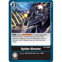 Digimon_TCG_BT2-105_Spider_Shooter_Uncommon_Ultimate_Power_Card_Game
