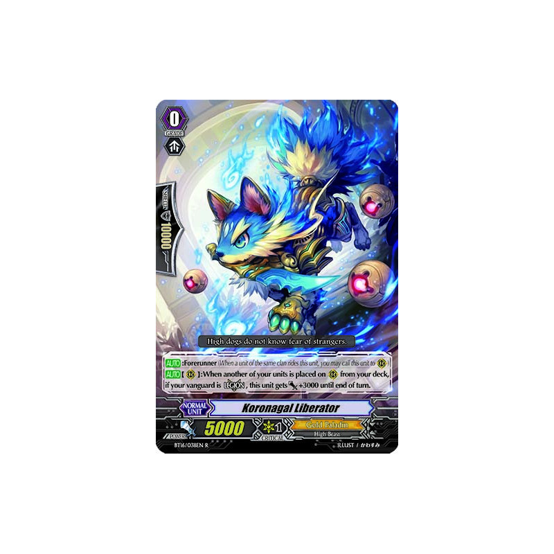 Vanguard_TCG_card_BT16_038EN_R_Koronagal_Liberator_Legion_of_Dragons_Blades