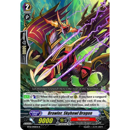 Vanguard_TCG_card_BT16_040EN_R_Brawler_Skyhowl_Dragon_Legion_of_Dragons_Blades