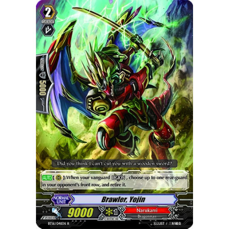 Vanguard_TCG_card_BT16_041EN_R_Brawler_Yojin_Legion_of_Dragons_Blades
