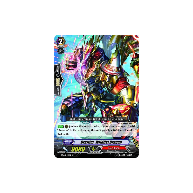 Vanguard_TCG_card_BT16_042EN_R_Brawler_Wildfist_Dragon_Legion_of_Dragons_Blades