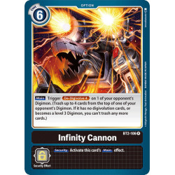 Digimon_TCG_BT2-106_Infinity_Cannon_Rare_Ultimate_Power_Card_Game