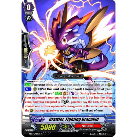 Vanguard_TCG_card_BT16_045EN_C_Brawler_Fighting_Dracokid_Legion_of_Dragons_Blades