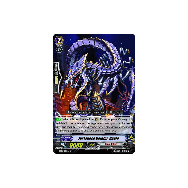 Vanguard_TCG_card_BT16_046EN_C_Juxtapose_Deletor_Gaele_Legion_of_Dragons_Blades