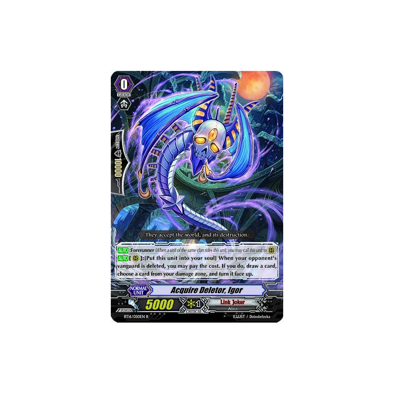Vanguard_TCG_card_BT16_050EN_C_Acquire_Deletor_Igor_Legion_of_Dragons_Blades
