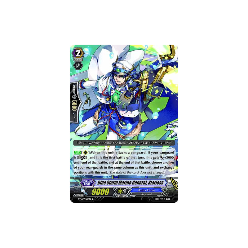 Vanguard_TCG_card_BT16_056EN_C_Blue_Storm_Marine_General_Starless_Legion_of_Dragons_Blades