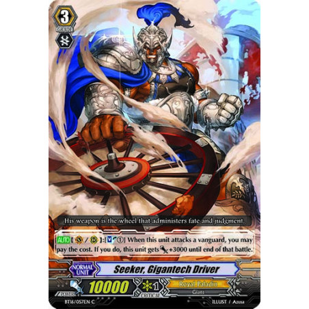 Vanguard_TCG_card_BT16_057EN_C_Seeker_Gigantech_Driver_Legion_of_Dragons_Blades