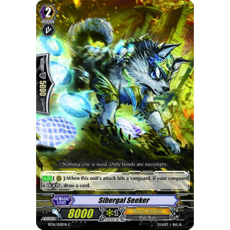Vanguard_TCG_card_BT16_059EN_C_Sibergal_Seeker_Legion_of_Dragons_Blades