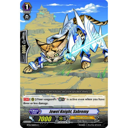 Vanguard_TCG_card_BT16_061EN_C_Jewel_Knight_Sabremy_Legion_of_Dragons_Blades