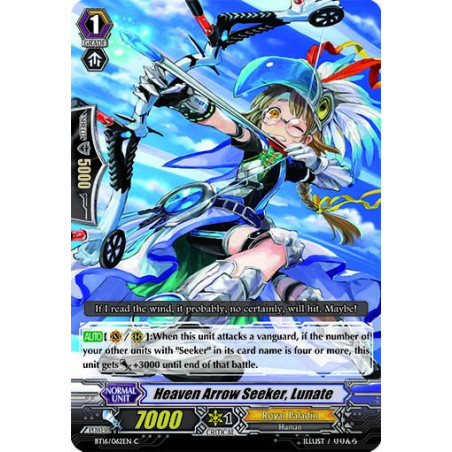 Vanguard_TCG_card_BT16_062EN_C_Heaven_Arrow_Seeker_Lunate_Legion_of_Dragons_Blades