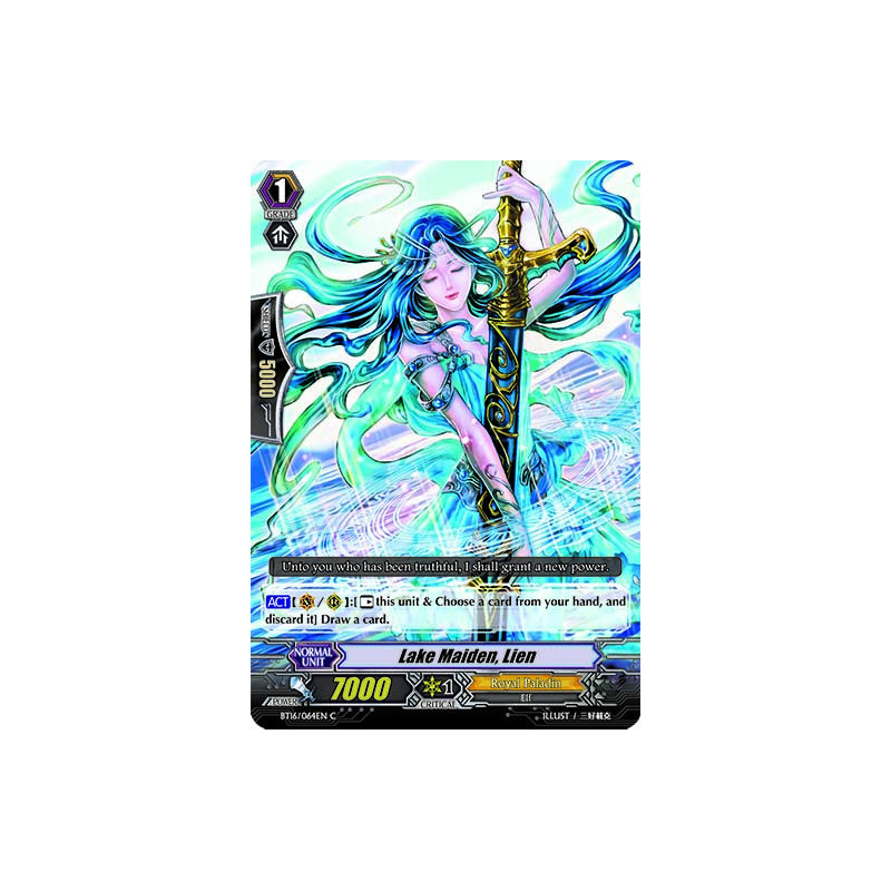 Vanguard_TCG_card_BT16_064EN_C_Lake_Maiden_Lien_Legion_of_Dragons_Blades