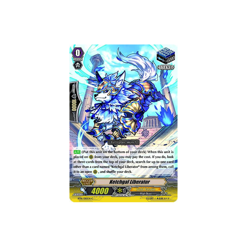 Vanguard_TCG_card_BT16_085EN_C_Ketchgal_Liberator_Legion_of_Dragons_Blades