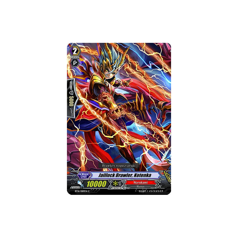 Vanguard_TCG_card_BT16_089EN_C_Jaillock_Brawler_Kotenka_Legion_of_Dragons_Blades