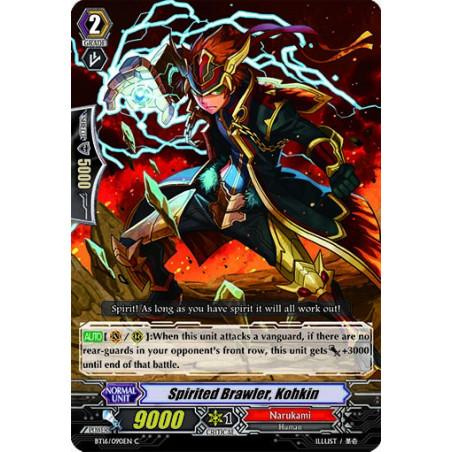 Vanguard_TCG_card_BT16_090EN_C_Spirited_Brawler_Kohkin_Legion_of_Dragons_Blades