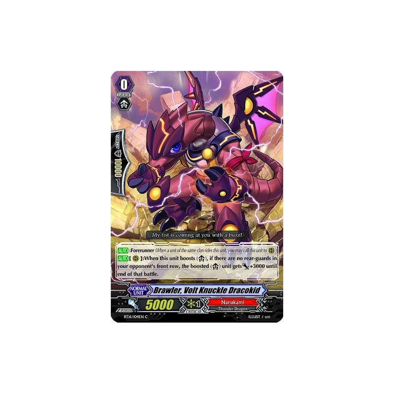 Vanguard_TCG_card_BT16_104EN_C_Brawler_Volt_Knuckle_Dracokid_Legion_of_Dragons_Blades