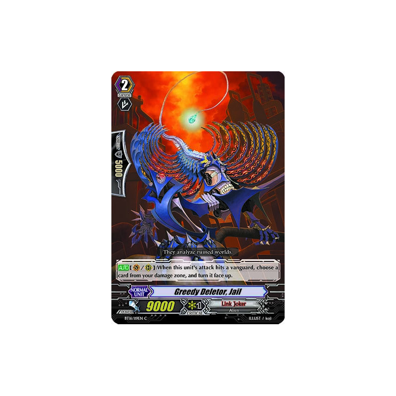 Vanguard_TCG_card_BT16_119EN_C_Greedy_Deletor_Jail_Legion_of_Dragons_Blades