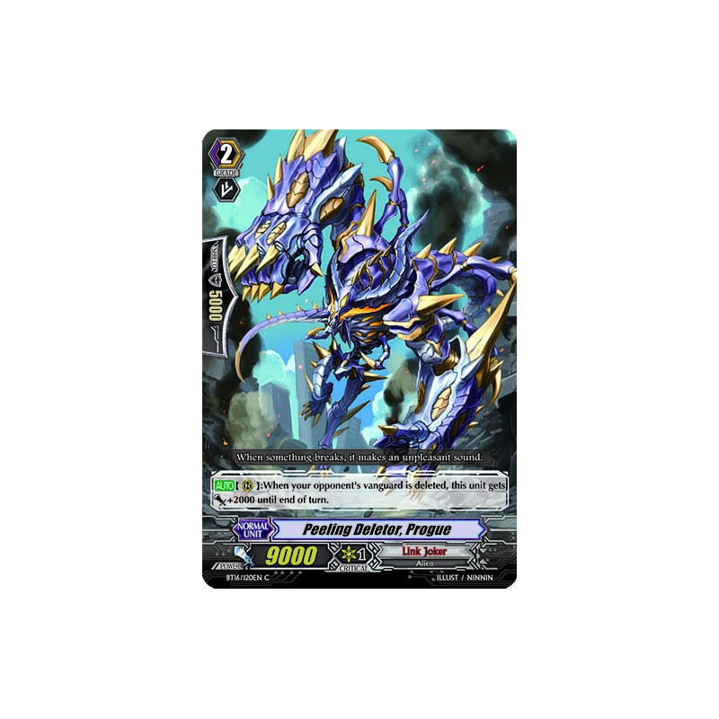 Vanguard_TCG_card_BT16_120EN_C_Peeling_Deletor_Progue_Legion_of_Dragons_Blades