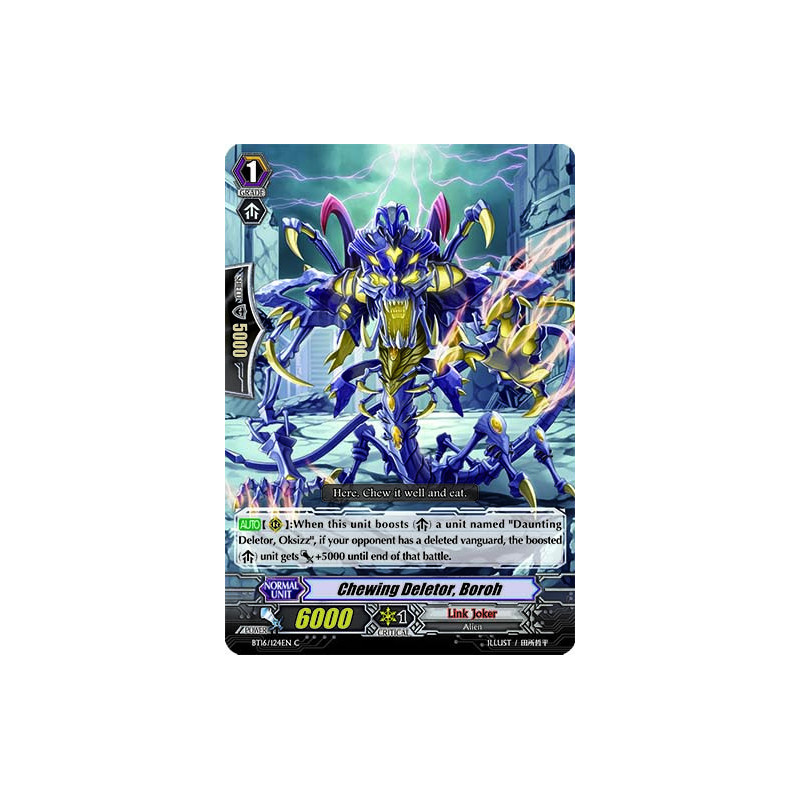 Vanguard_TCG_card_BT16_124EN_C_Chewing_Deletor_Boroh_Legion_of_Dragons_Blades