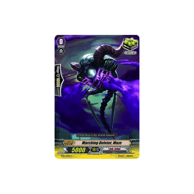 Vanguard_TCG_card_BT16_128EN_C_Marching_Deletor_Maze_Legion_of_Dragons_Blades
