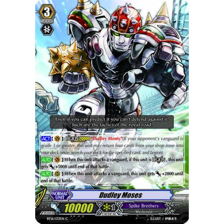 Vanguard_TCG_card_BT16_133EN_C_Dudley_Moses_Legion_of_Dragons_Blades