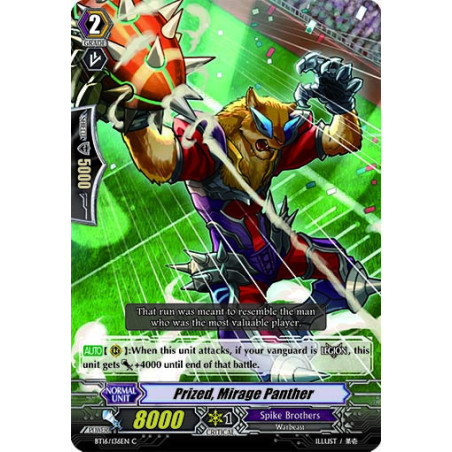 Vanguard_TCG_card_BT16_136EN_C_Prized_Mirage_Panther_Legion_of_Dragons_Blades