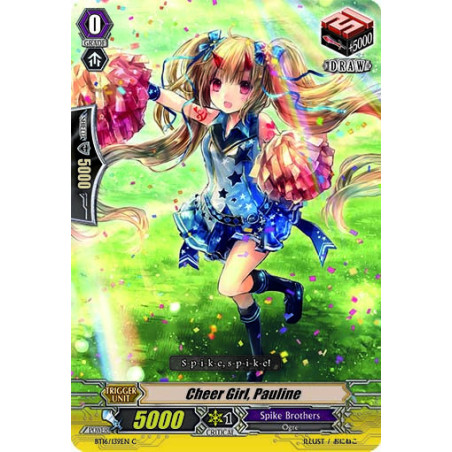 Vanguard_TCG_card_BT16_139EN_C_Cheer_Girl_Pauline_Legion_of_Dragons_Blades