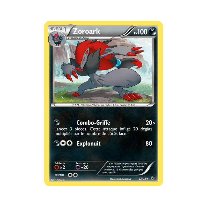 pokemon-tcg-67-98-zoroark-holo-rare-pouvoirs-emergents-black-white-epo