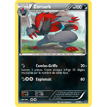 pokemon-tcg-67-98-zoroark-holo-rare-pouvoirs-emergents-black-white-epo