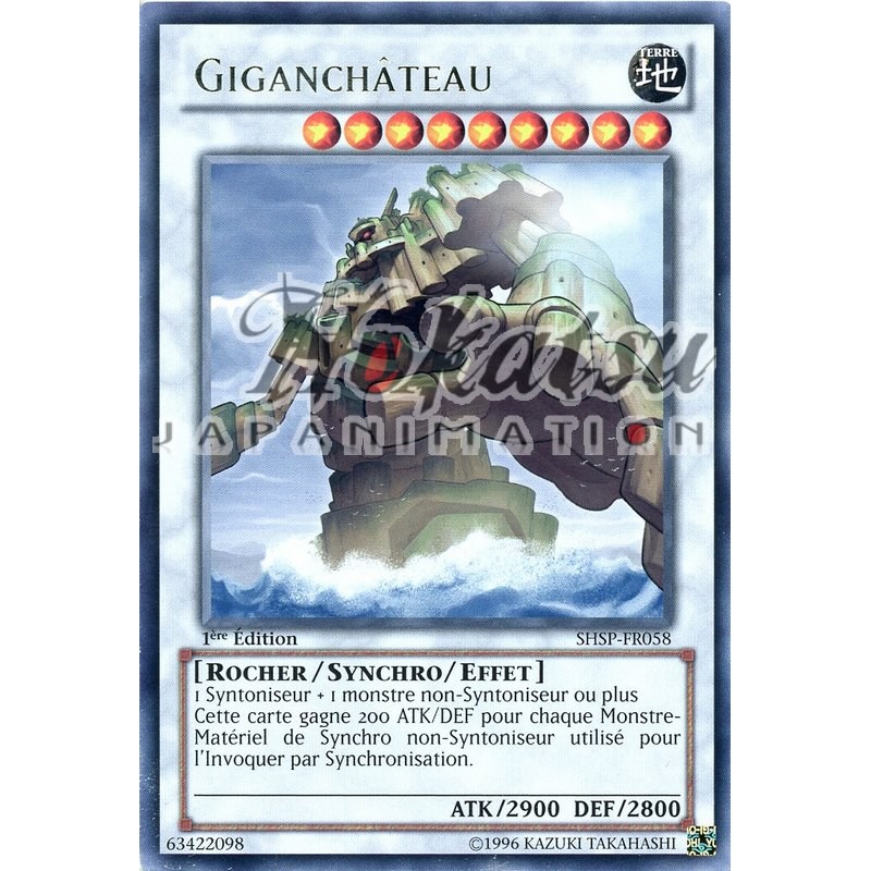 Giganticastle SHSP-EN058 Rare Yu-Gi-Oh Card 1st Edition 