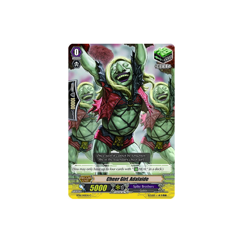 Vanguard_TCG_card_BT16_140EN_C_Cheer_Girl_Adalaide_Legion_of_Dragons_Blades