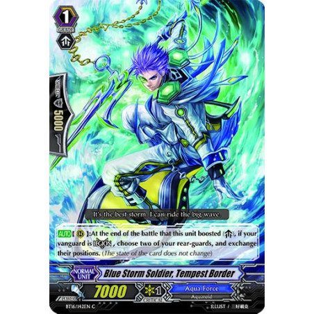 Vanguard_TCG_card_BT16_142EN_C_Blue_Storm_Soldier_Tempest_Border_Legion_of_Dragons_Blades