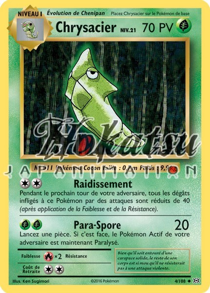 Purchase Pkm 4 108 Metapod Xy12 Evolution Pokemon Hokatsu