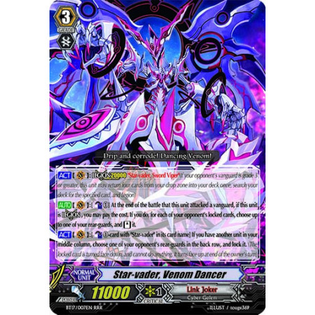 Vanguard_TCG_card_BT17_007EN_RRR_Star-vader_Venom_Dancer_Blazing_Perdition