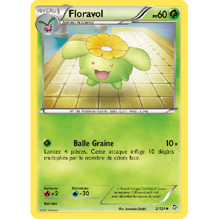 pokemon-tcg-2-128-floravol-uncommon-dragons-exaltes-black-white-drx