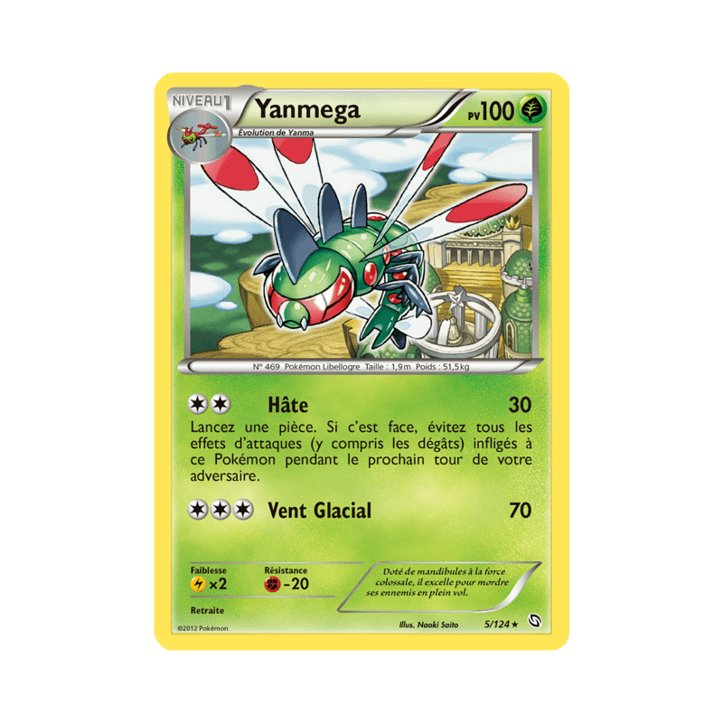 pokemon-tcg-5-128-yanmega-rare-dragons-exaltes-black-white-drx