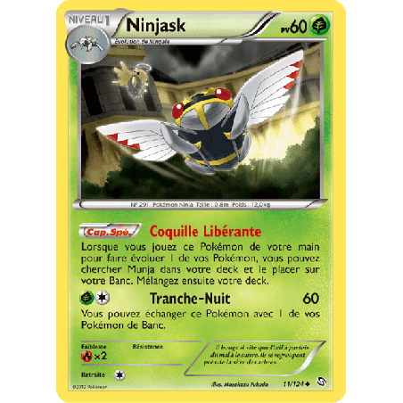 pokemon-tcg-11-128-ninjask-uncommon-dragons-exaltes-black-white-drx