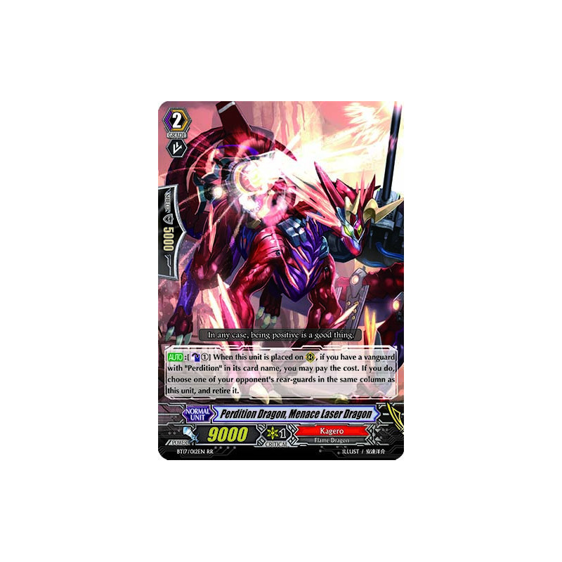 Vanguard_TCG_card_BT17_012EN_RR_Perdition_Dragon_Menace_Laser_Dragon_Blazing_Perdition
