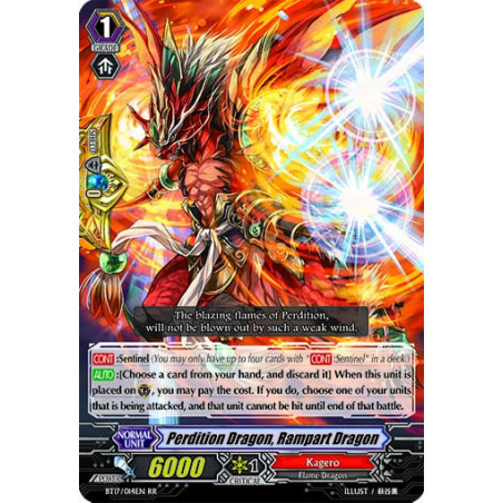 Vanguard_TCG_card_BT17_014EN_RR_Perdition_Dragon_Rampart_Dragon_Blazing_Perdition
