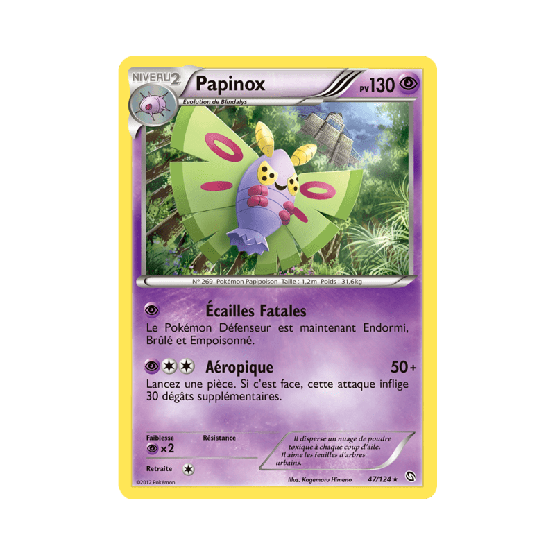 pokemon-tcg-47-128-papinox-rare-dragons-exaltes-black-white-drx
