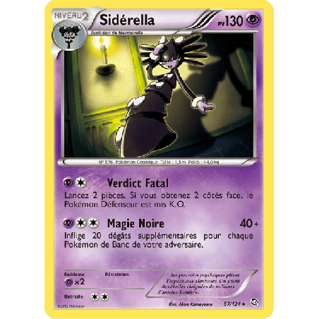pokemon-tcg-57-128-siderella-rare-dragons-exaltes-black-white-drx