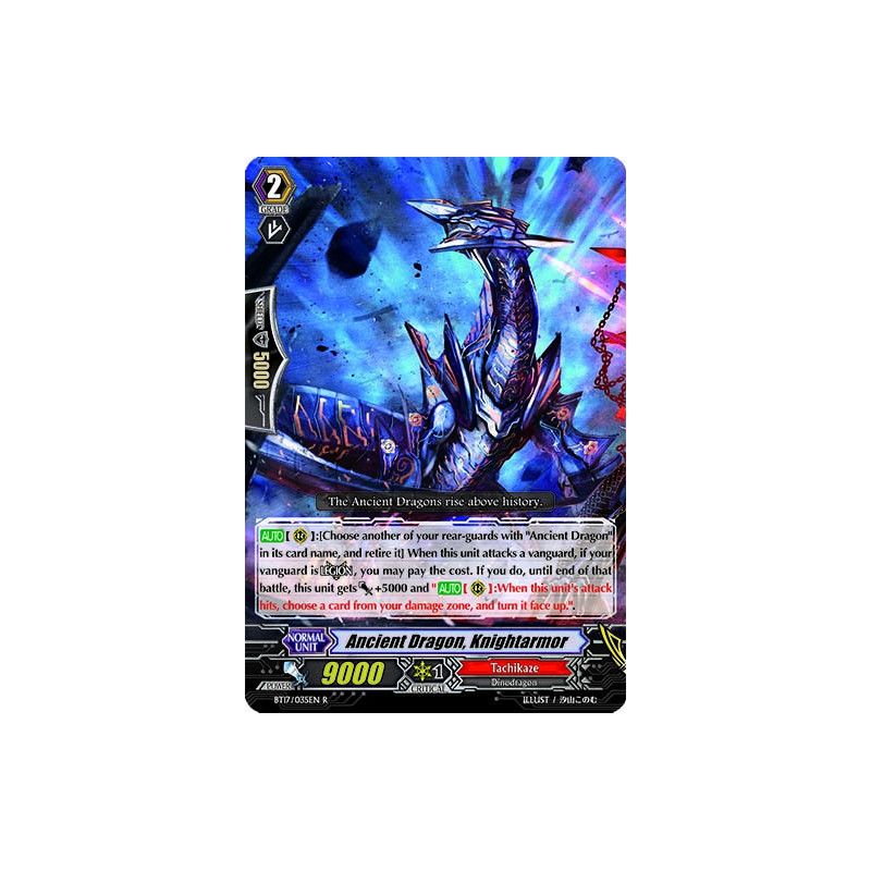 Vanguard_TCG_card_BT17_035EN_R_Ancient_Dragon_Knightarmor_Blazing_Perdition