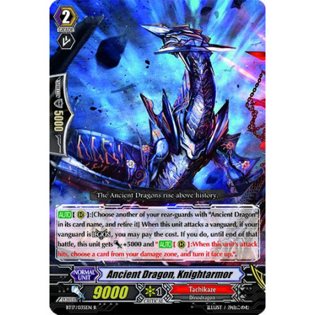 Vanguard_TCG_card_BT17_035EN_R_Ancient_Dragon_Knightarmor_Blazing_Perdition