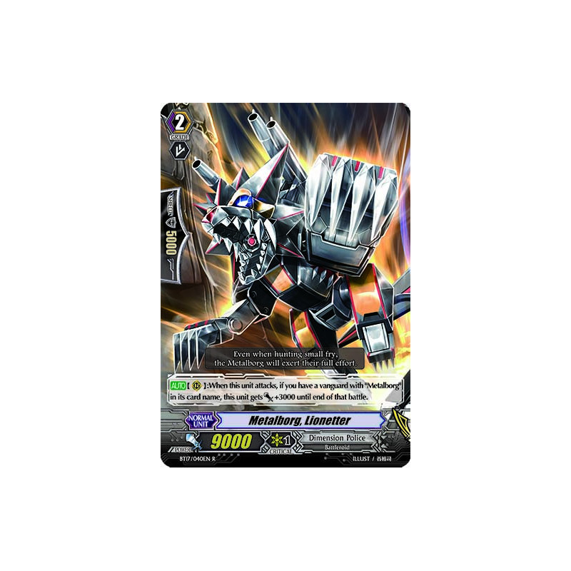 Vanguard_TCG_card_BT17_040EN_R_Metalborg_Lionetter_Blazing_Perdition