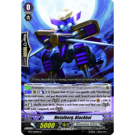 Vanguard_TCG_card_BT17_042EN_R_Metalborg_Blackboi_Blazing_Perdition